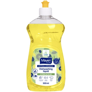 MAYERI Hipoalerģisks Citrus & Olive trauku mazgāša
