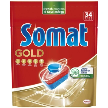 Tabletes trauku mazgāšanas automātiem SOMAT Gold, 