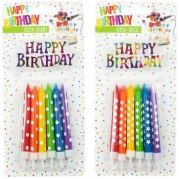 Birthday Fun - Dzimšanas dienas svecītes - Varavīk
