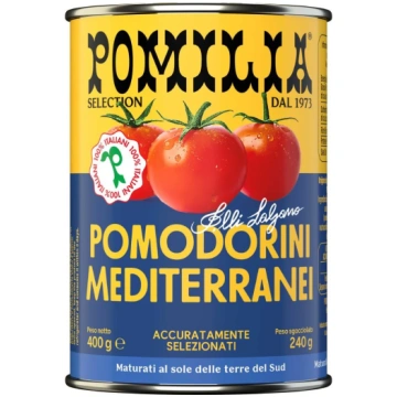 Ķiršu tomāti tomātu sulā POMILIA Pomodorini Medite