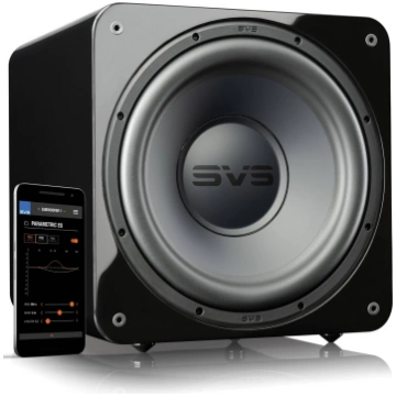 SVS SB-1000 PRO Piano Gloss Black Aktīvais Sabvūfe