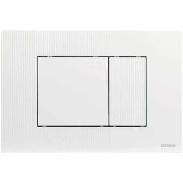 Placca Metis bianco codice prod: P41-0130-0250 Flu