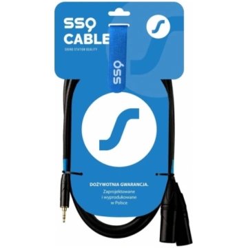 SSQ MIXLR3 - Jack stereo 3,5mm - 2x XLR męski SS-1