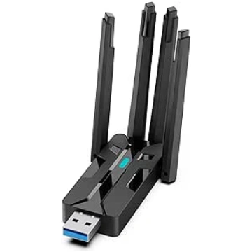 WiFi 6 Bluetooth 5.4 USB 2-in-1 adapteris Dual Ban