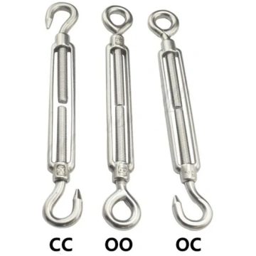 Stainless Steel 304 Adjust Chain Rigging Hooks & E