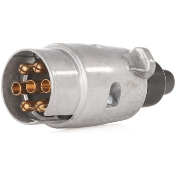 Piekabes spraudnis kontaktdakša 7-PIN 12V, alumīni