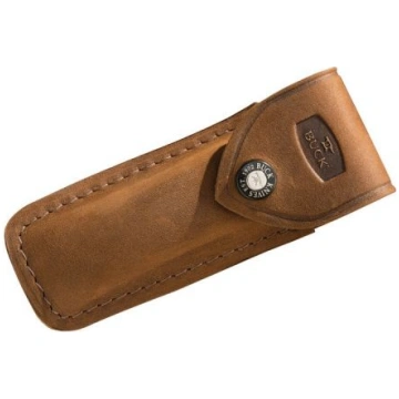 Buck Folding Hunter Leather Sheath Brown 110-06-BR