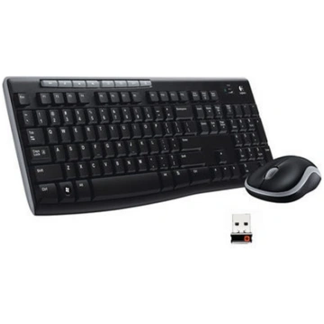 LOGITECH Desktop Cordless MK270 Black