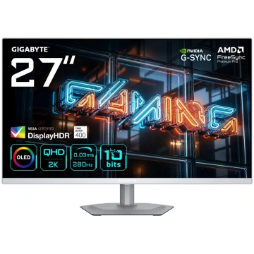 GIGABYTE MO27Q2A ICE 27” OLED 2K QHD Gaming Monito