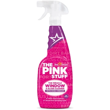 Logu tīrīšanas līdzeklis THE PINK STUFF ar rožu et