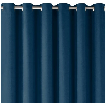 Čenila aizkari 560×270 indigo krāsā Homede