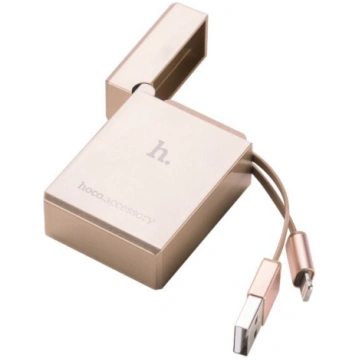 Kabelis Hoco Apple Lighter UPL17 Gold 695753102570