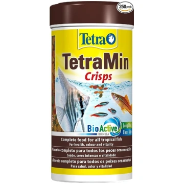 Tetra Min Crisp zivju barība, pilnvērtīga barība v
