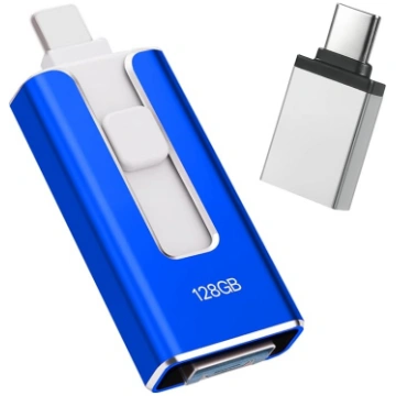 USB zibatmiņas zibatmiņas karte iPhone 128GB, [MFi