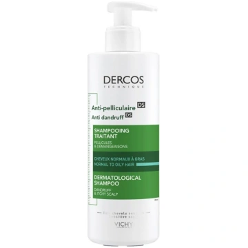 VICHY DERCOS pretblaugznu šampūns normālai/taukain
