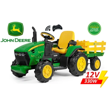 Peg Perego John Deere RC Tractor 12V Bērnu elektro