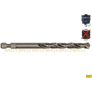HSS-Co centrurbis Bosch Power-Change Plus kroņurbj