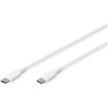 DIGITUS USB-C silikona uzlādes kabelis USB-C - USB