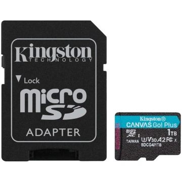 Kingston Flash-Card incl. SD-Adapter Canvas Go! Pl