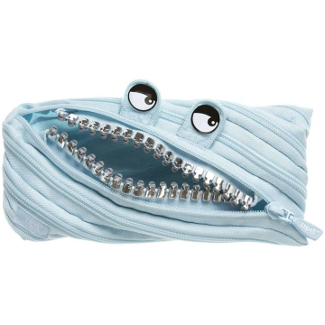 Penālis ZIPIT Grillz Monster Pouch, gaiši zils - 5