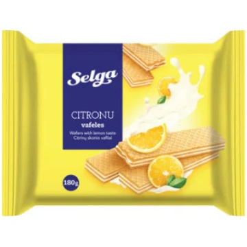 Vafeles SELGA ar citronu garšu 180g