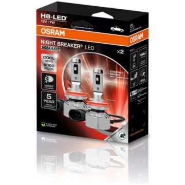 LED spuldze ≜ H8 OSRAM Night Breaker Smart Fog Lam