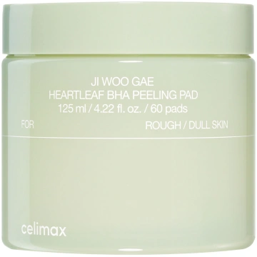 CELIMAX Ji Woo Gae Heartleaf BHA Peeling Pad 60pcs