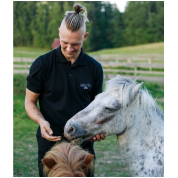 Vīriešu polo krekls "Labākais tētis" Latviešiem