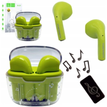 Vega SŁUCHAWKI BLUETOOTH DENMEN EARBUDS ZIELONE DL