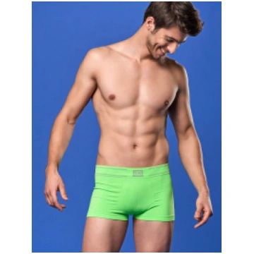 MEN’S SMOOTH BOXERS GREEN FLUORESCENT