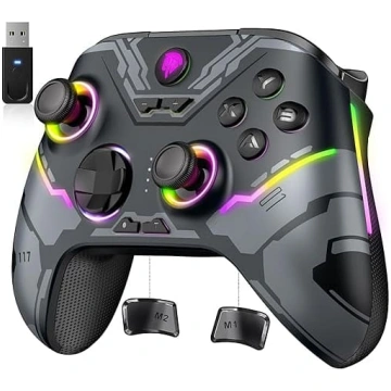 EasySMX X15 PC Controller Wireless mit 7 RGB Licht