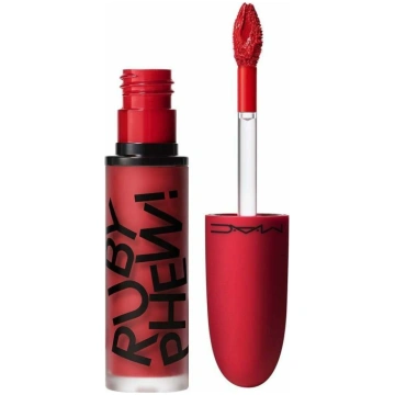 MAC , Powder Kiss, Matte, Liquid Lipstick, Ruby Bo