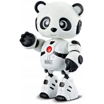 Interaktīvais robots panda runā atkārto atskaņo ie