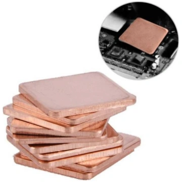 Copper thermal pad for the processor - 15x15x0.3mm