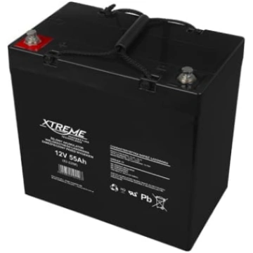Gēla akumulators 12v 55ah xtreme BLOW 82-228#