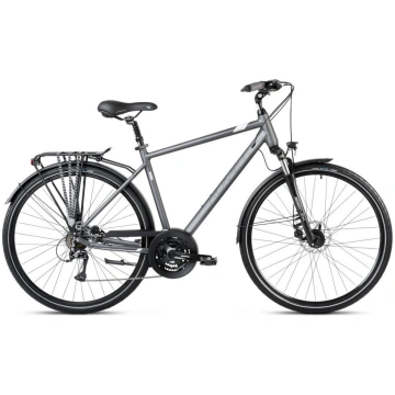 Tūrisma velosipēds Romet Wagant 4 2025, grafīts/ba