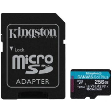 Kingston Technology 256GB microSDXC Canvas Go Plus