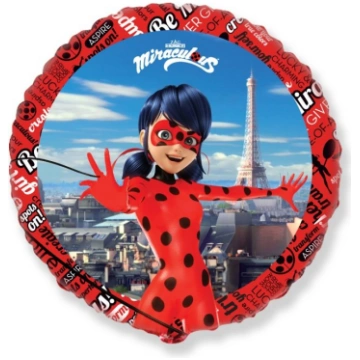 Folija balons "Miraculous Ladybug", 46 cm Flexmeta