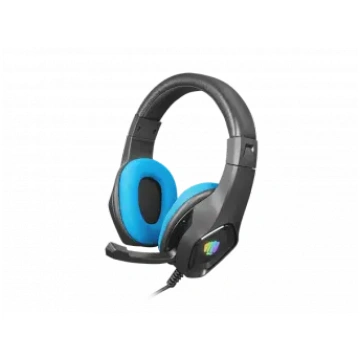 Austiņas Fury Phantom Gaming Headset RGB Black/Blu