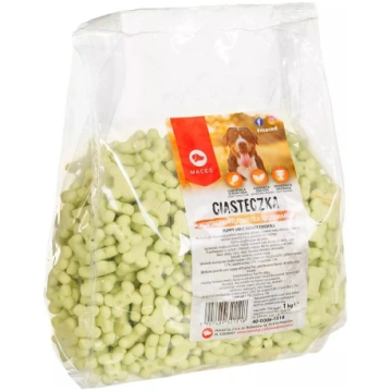 Kucēnu kārumi MACED Puppy Mint Bones Cookies 1 kg 