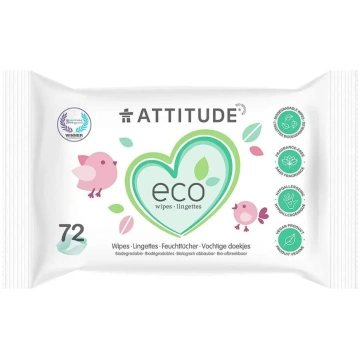 Mitrās salvetes zīdaiņiem, 72gb Attitude