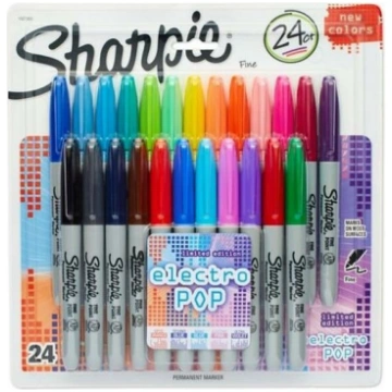 Flomasteru Komplekts Sharpie Electro Pop Daudzkrās