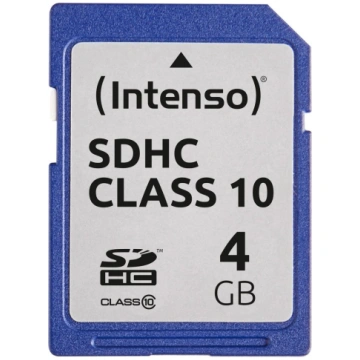 Intenso SD Card 4GB Class 10 3411450