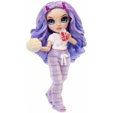 Lelle ar aksesuāriem Rainbow High Junior Violet, 2
