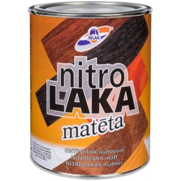 Laka ātri žūstoša NITROLAKA matēta 23L 47504450077