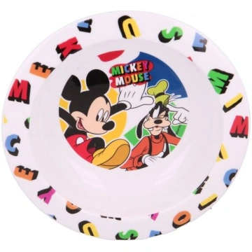 Disney Mickey Mouse junior šķīvītis 16 x 4 cm balt