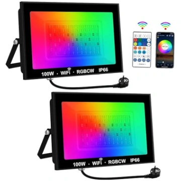 ‎T-Sunus T-SUNUS Smart RGB LED prožektors 100 W, R