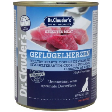 Dr.Clauder"s PreBiotic Selected Meat POULTRY HEART