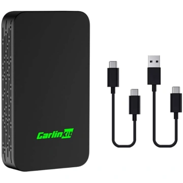 Carlinkit 5.0 bezvadu CarPlay un Android Car 2-in-