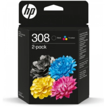 Tinte kasete HP 308 Black/Colour Combo 2 pack (6L6